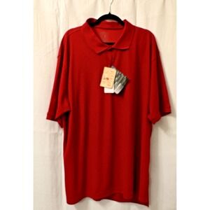 Red Head Brand Short Sleeve Polo Golf Pullover Size 2XL Red ultracedll